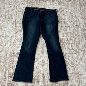 Old Navy Women's Deep Indigo Flare Jeans